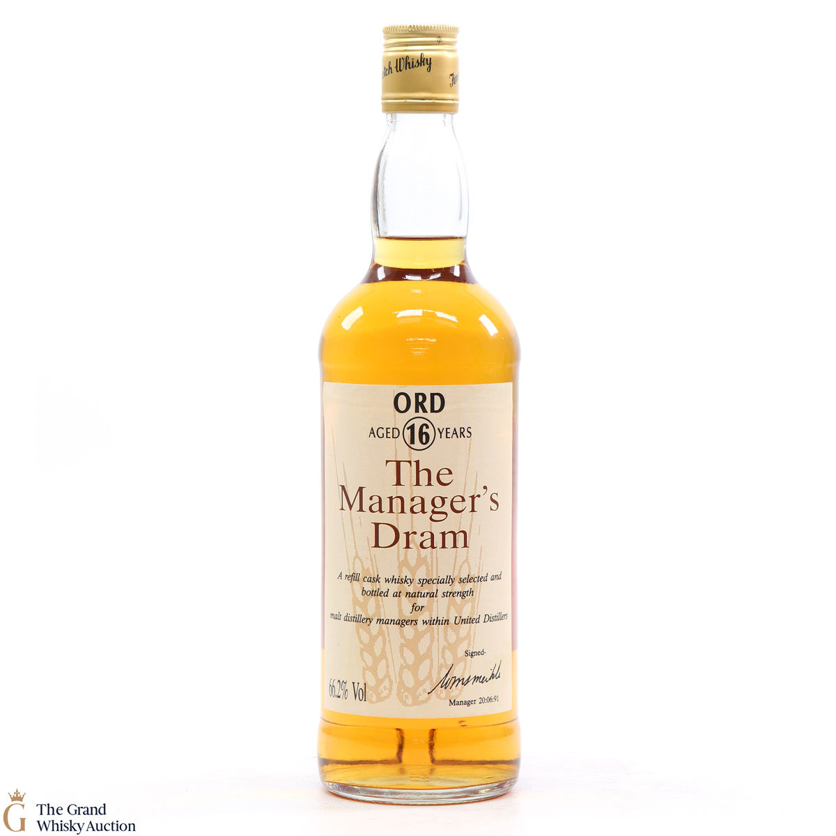 Glen Ord - 16 Year Old Manager's Dram 1991