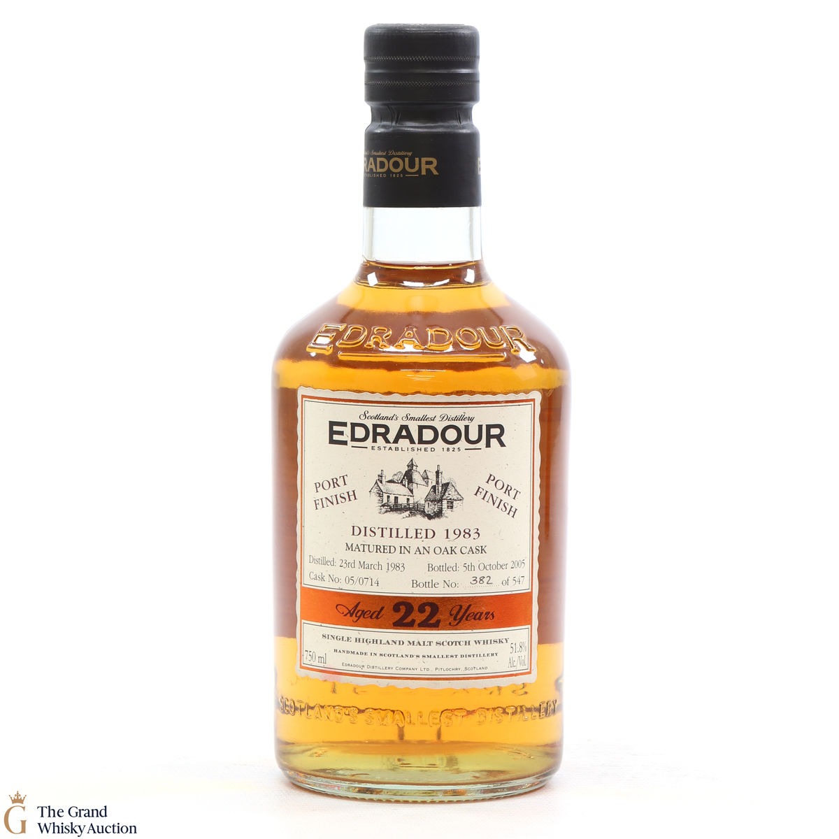 Edradour - 22 Year Old 1983 Single Cask - Port Finish