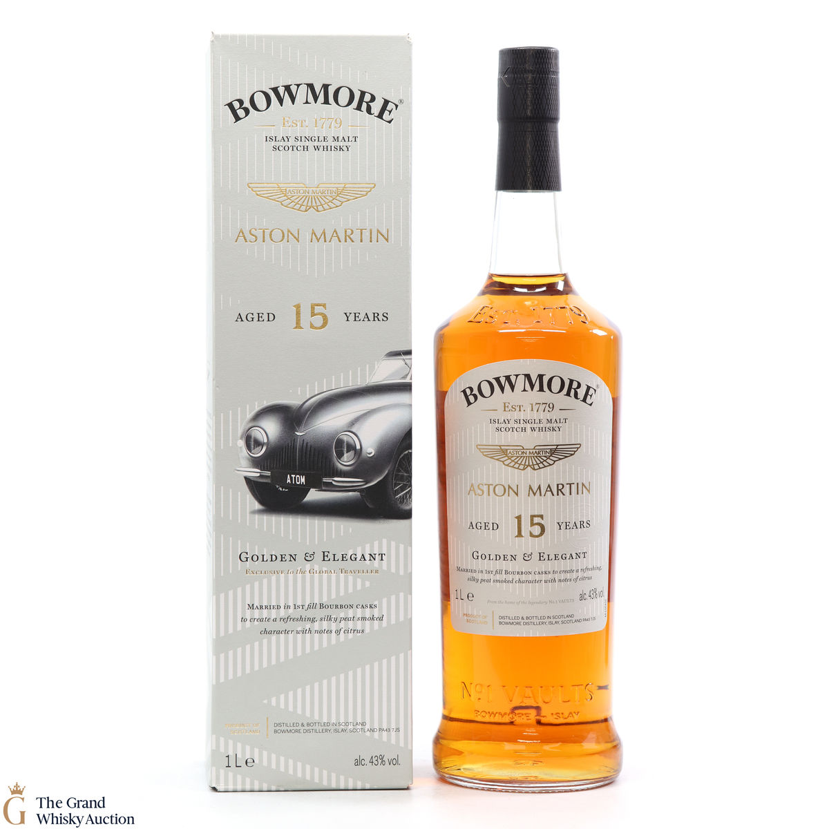 Bowmore - 15 Year Old - Aston Martin 1L