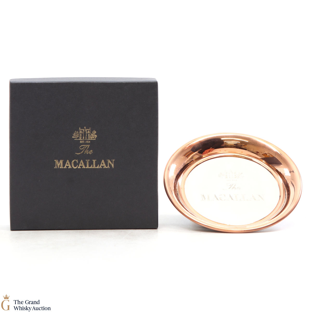 Macallan - Pewter Copper Rimmed Coaster