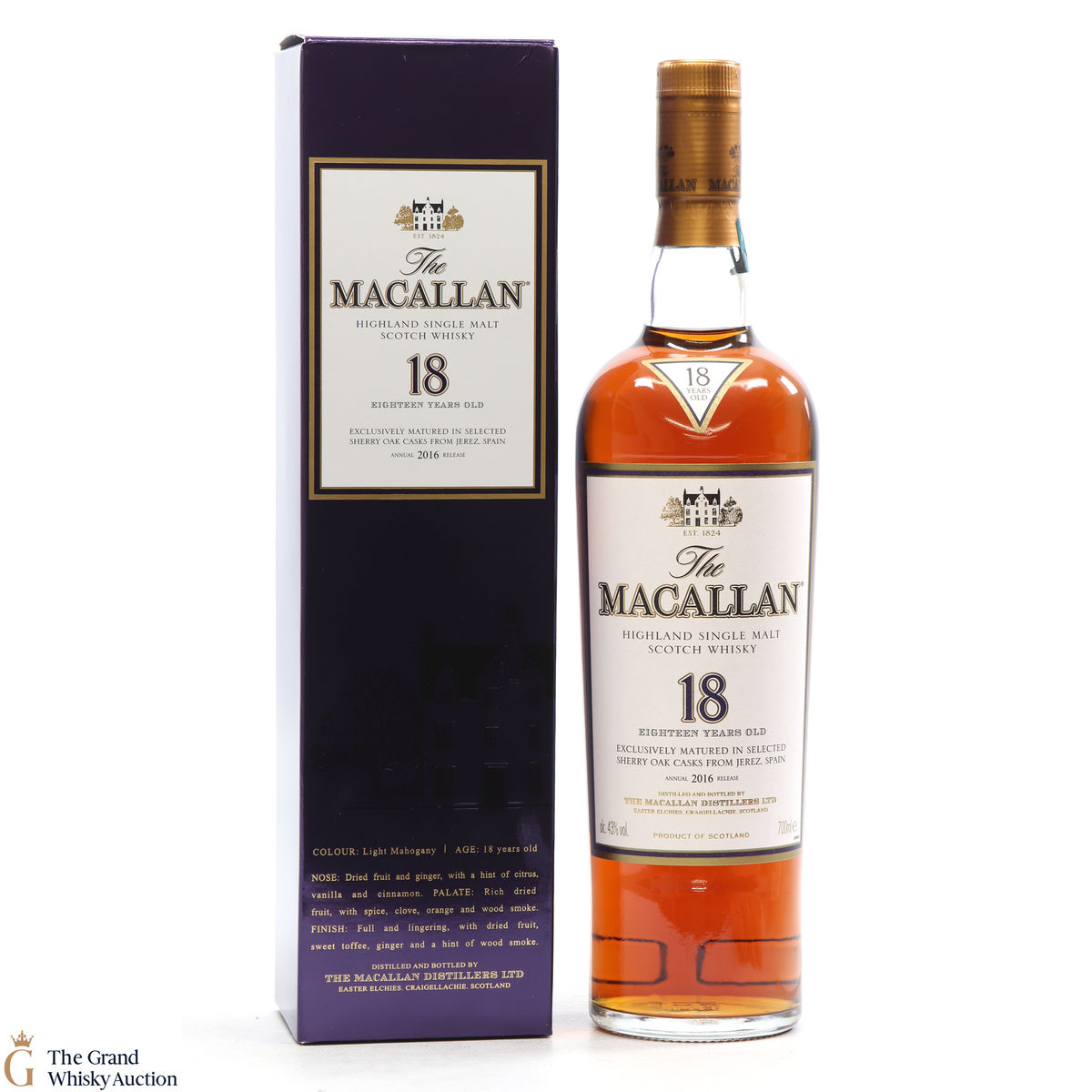 Macallan - 18 Year Old - 2016 Release