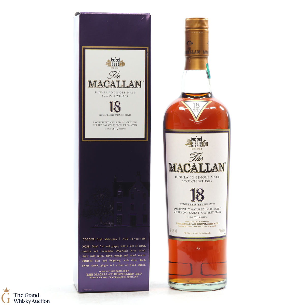 Macallan - 18 Year Old - 2017 Release