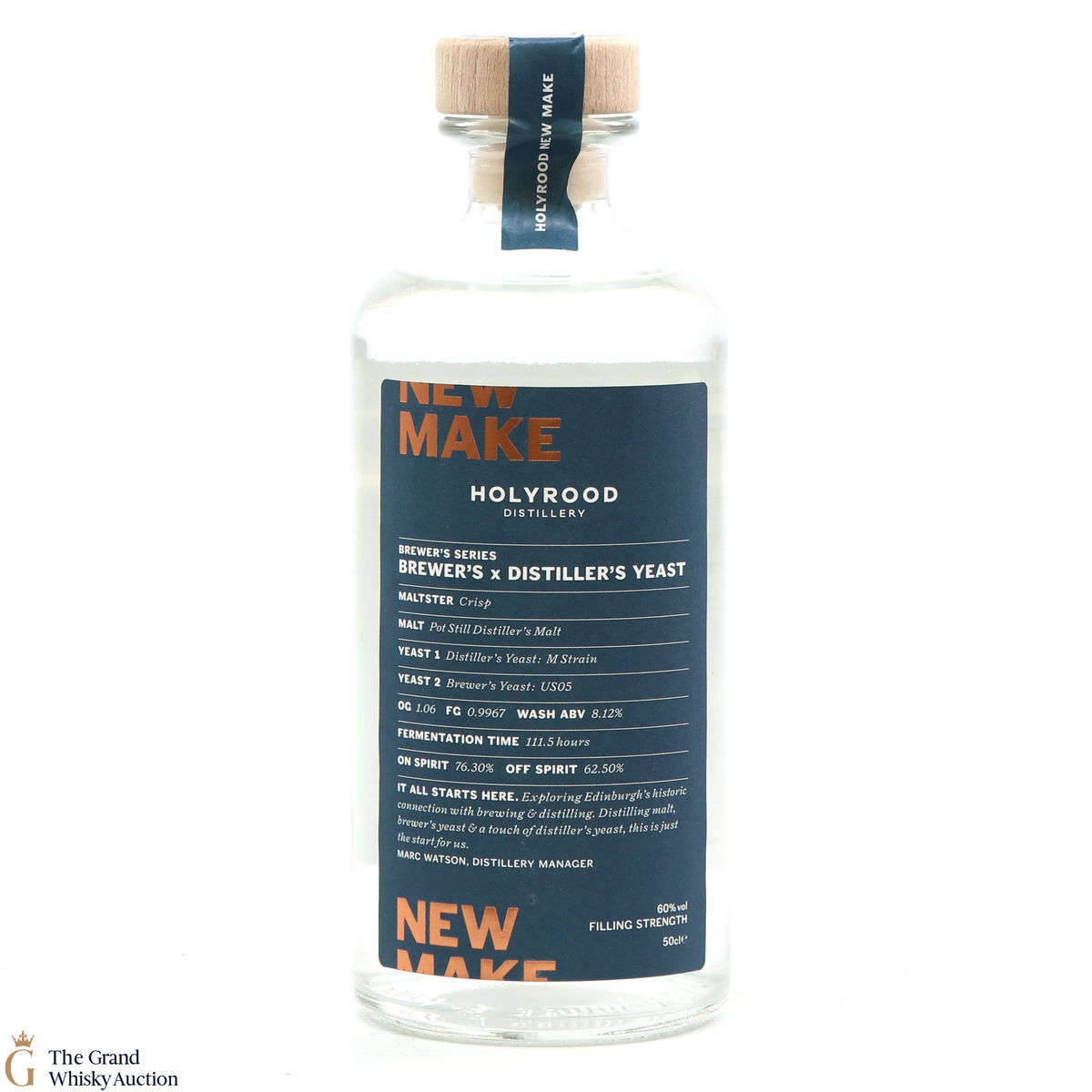 Holyrood - New Make Spirit - Brewers Series No.1