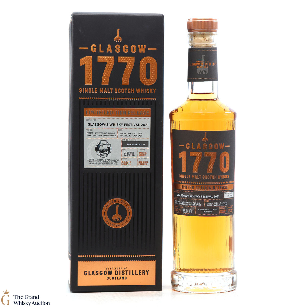 Glasgow - 1770 - Glasgow Whisky Festival 2021 50cl