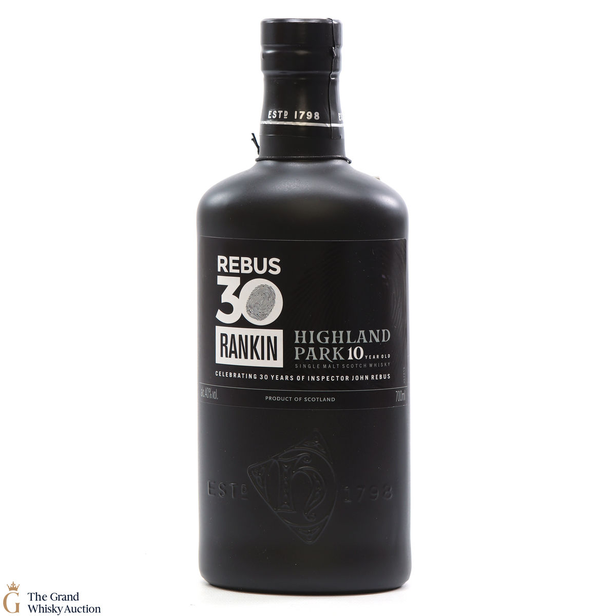 Highland Park - 10 Year Old - Rebus 30 Rankin