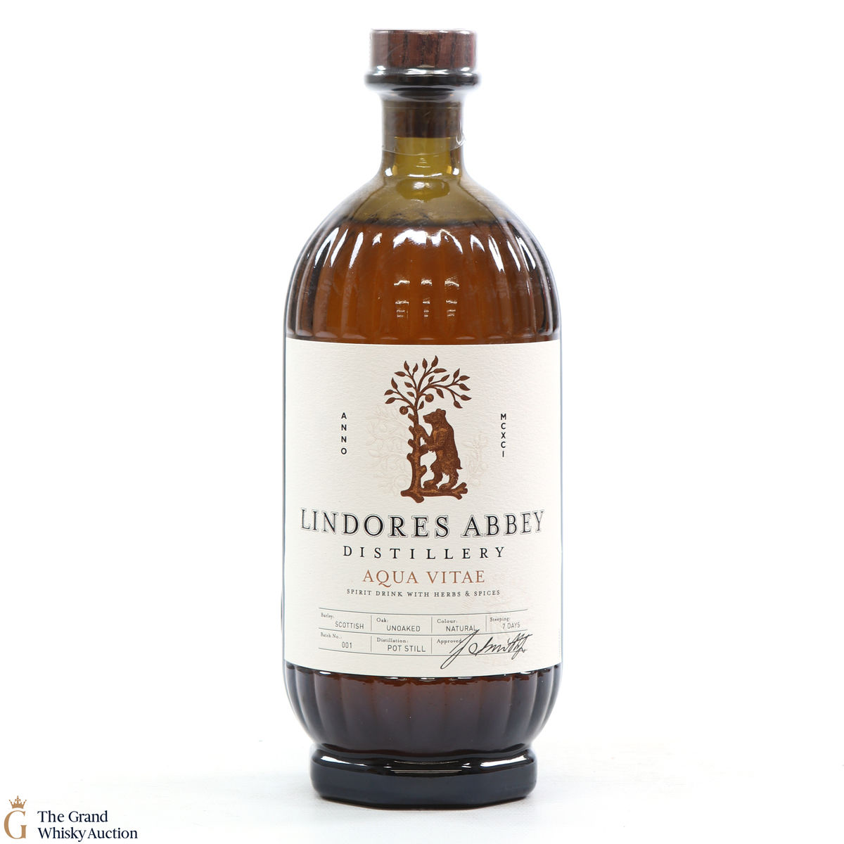 Lindores Abbey - Aqua Vitae Spirit Drink Batch #001