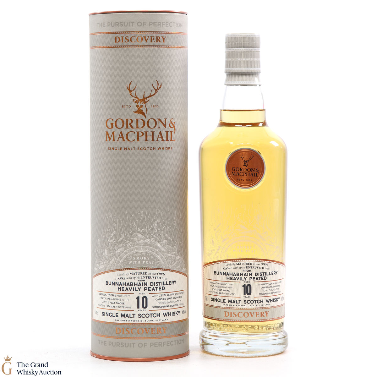 Bunnahabhain - 10 Year Old - G&M Discovery Heavily Peated