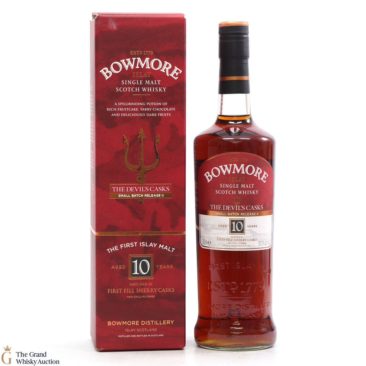 Bowmore - 10 Year Old Devil's Cask Inspired Small Batch II