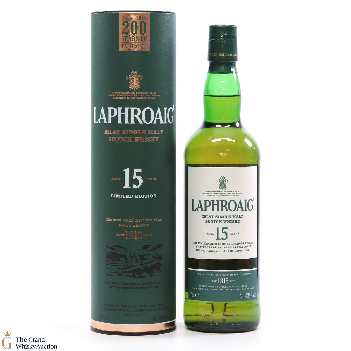 Laphroaig - 15 Year Old - 200th Anniversary Limited Edition