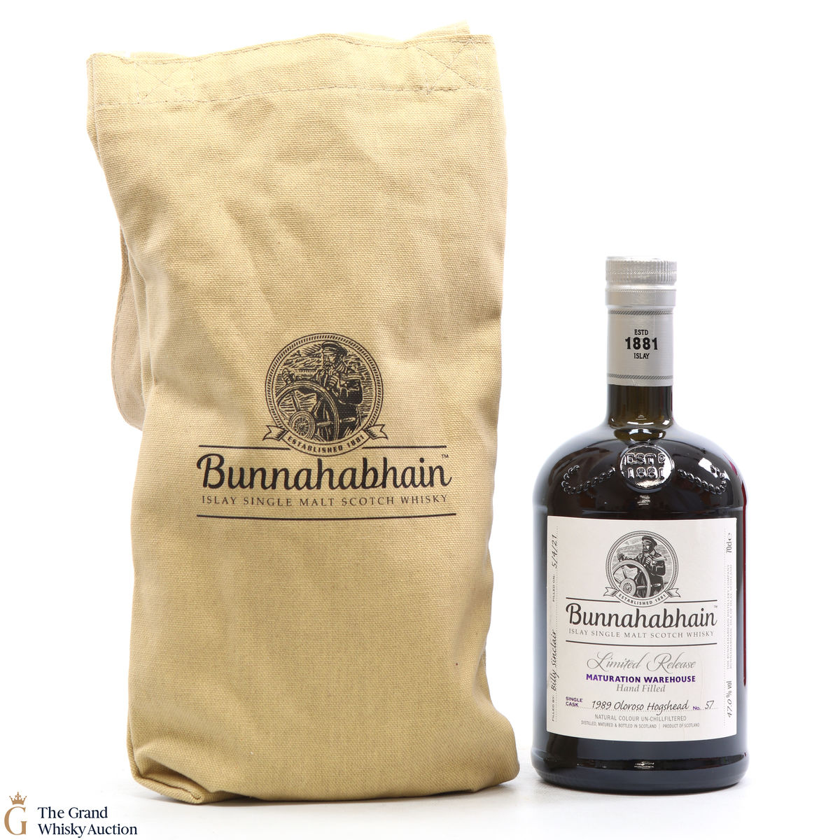 Bunnahabhain - 1989 Oloroso Hogshead #57 - Hand Fill