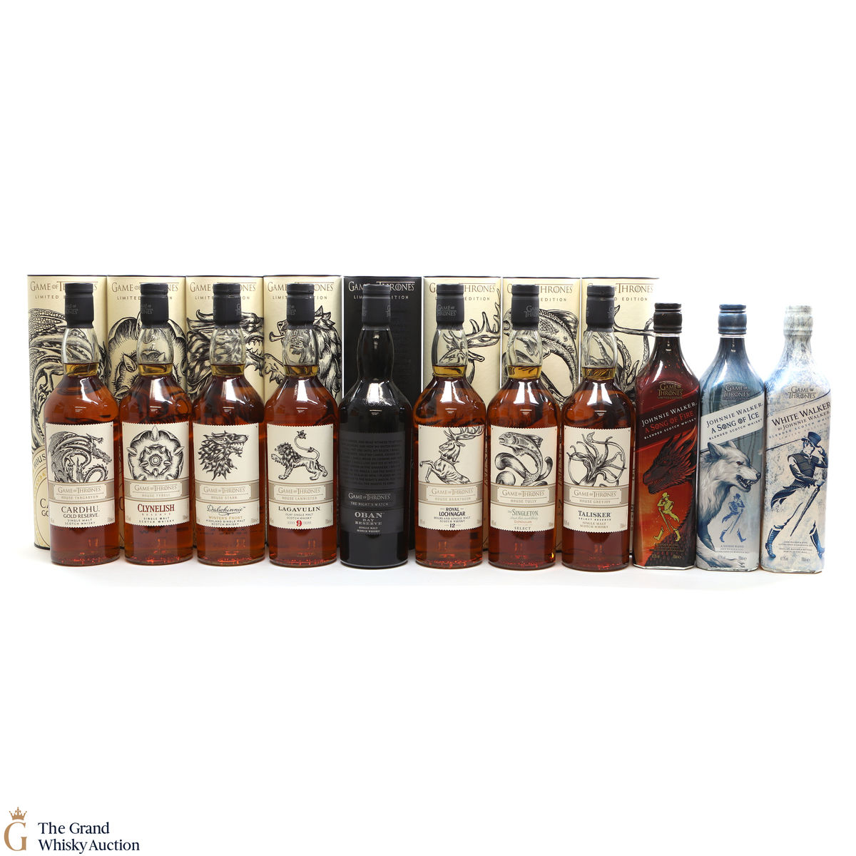 Game of Thrones - Limited Editions - 11 x 70cl