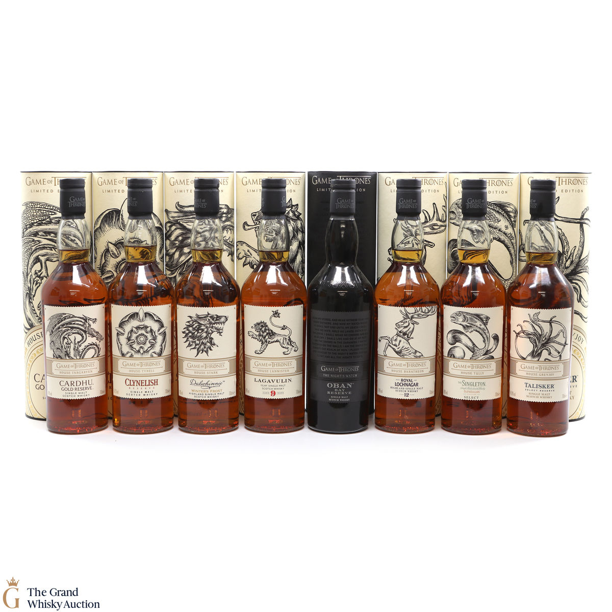 Game of Thrones - Limited Editions - 8 x 70cl