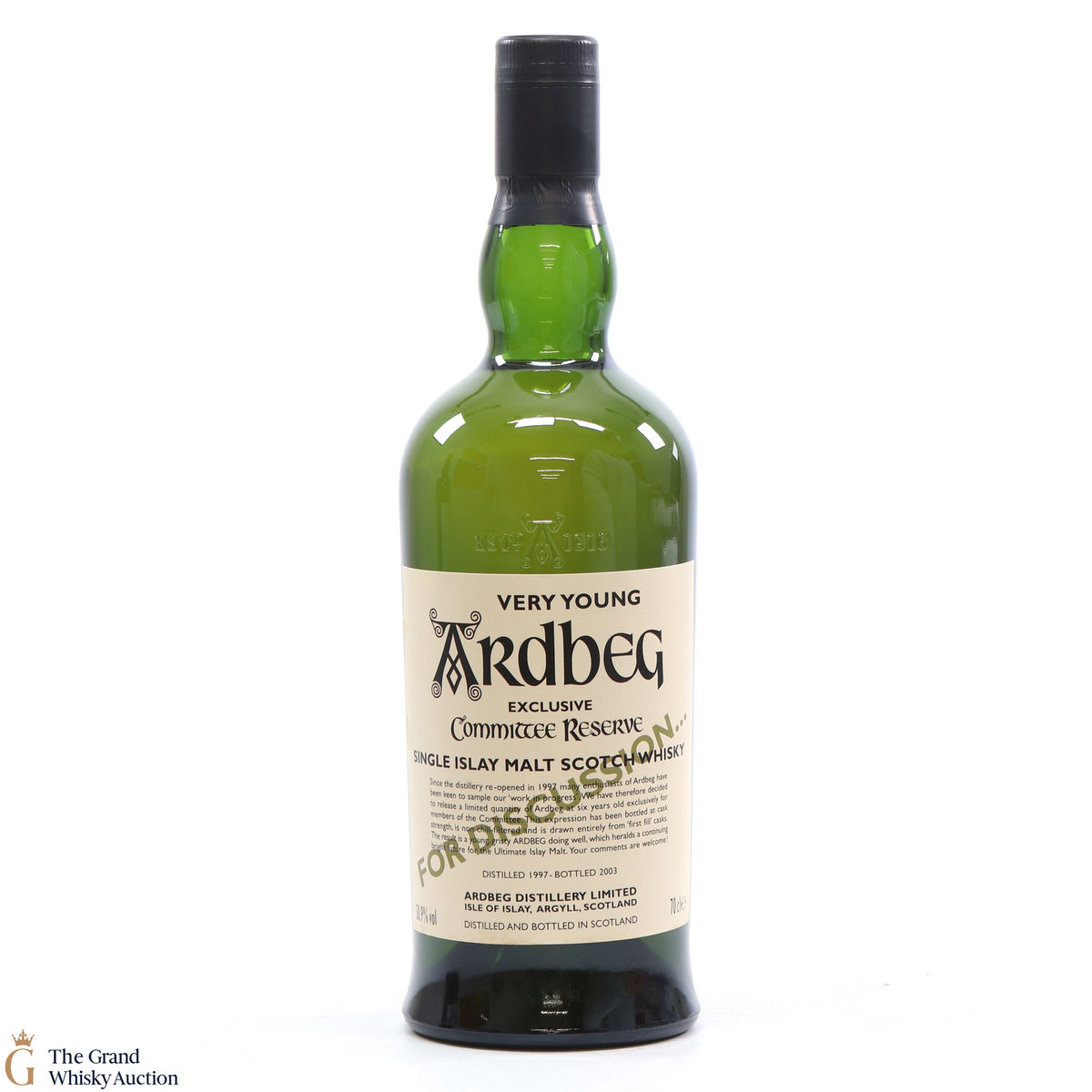 Ardbeg - Very Young 1997-2003 Committee Release