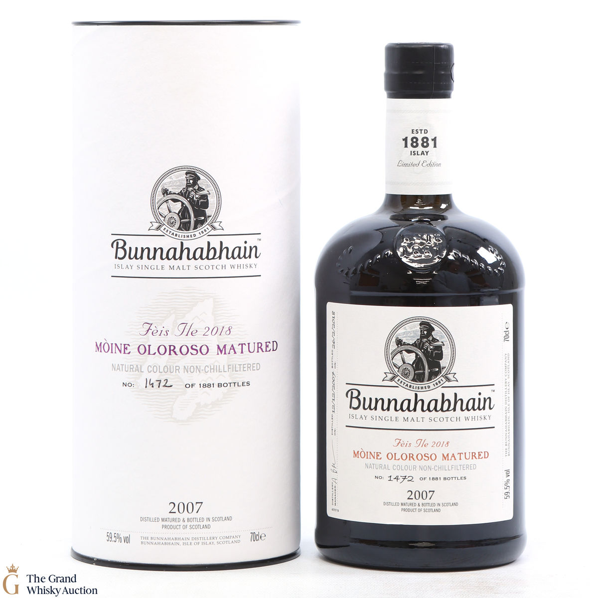 Bunnahabhain - 2007 Moine Oloroso - Fèis Ìle 2018