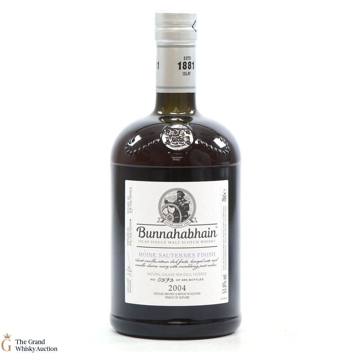 Bunnahabhain - Moine Sauternes Finish 2004