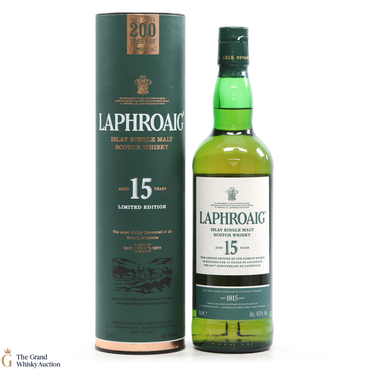 Laphroaig - 15 Year Old - 200th Anniversary Limited Edition