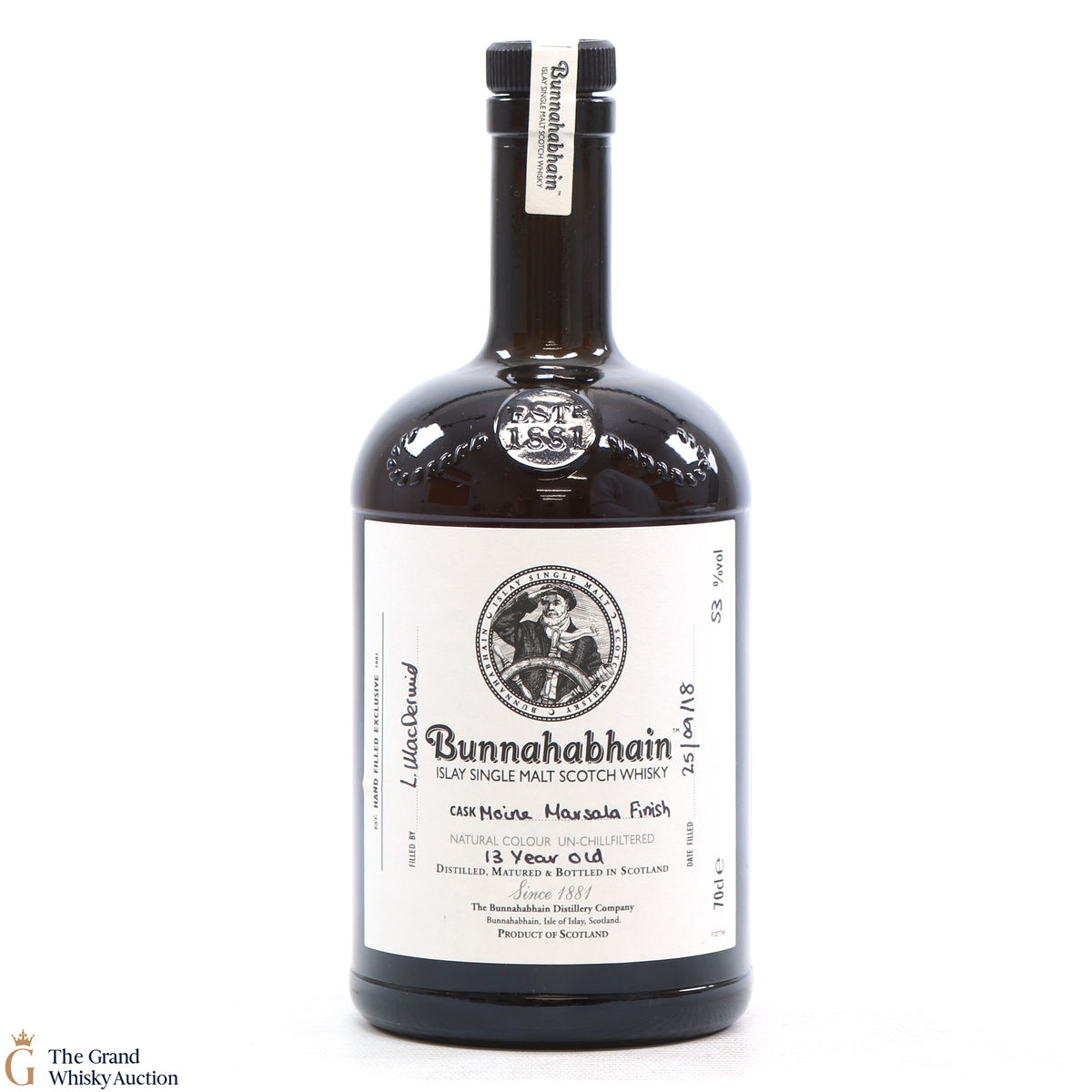 Bunnahabhain - 13 Year Old - Moine Marsala - Handfill