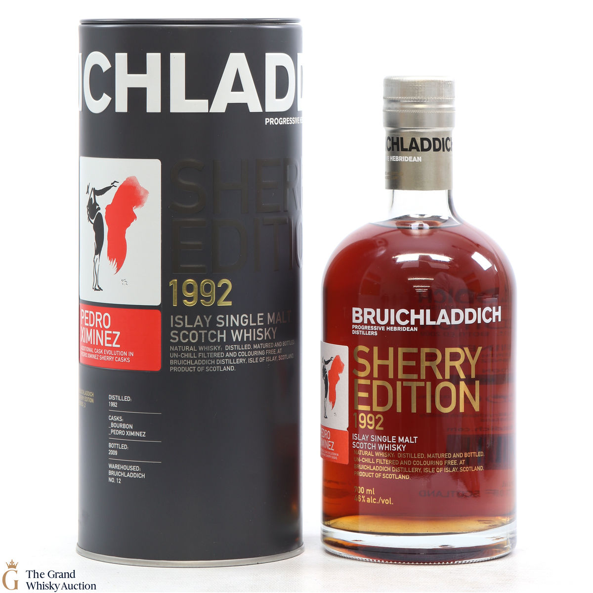 Bruichladdich - 1992  - Pedro Ximinez Sherry Edition