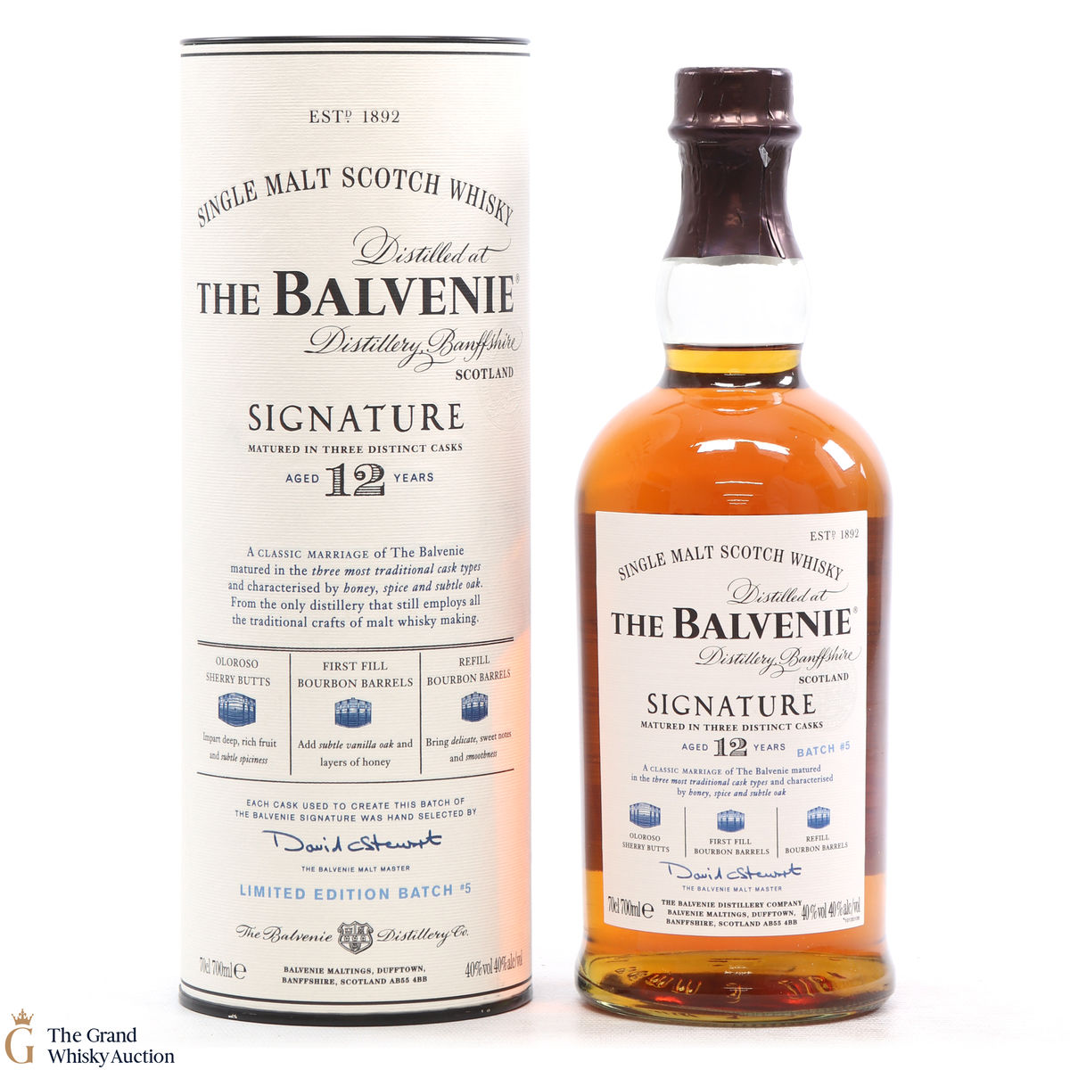 Balvenie - 12 Year Old -  Signature - Batch #5