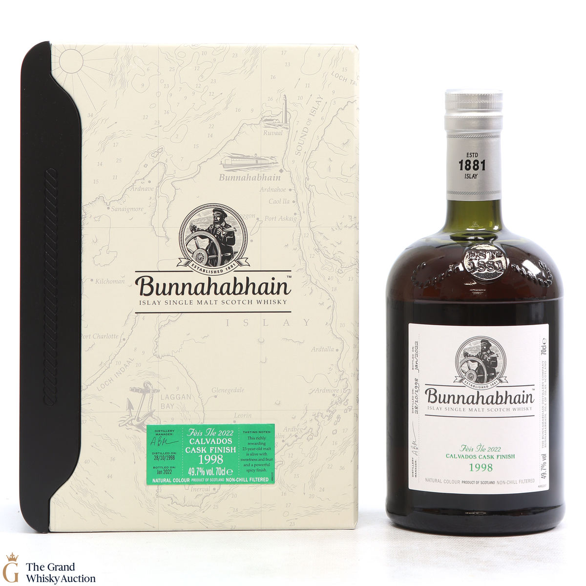 Bunnahabhain - 1998 Calvados Cask Finish Fèis Ìle 2022