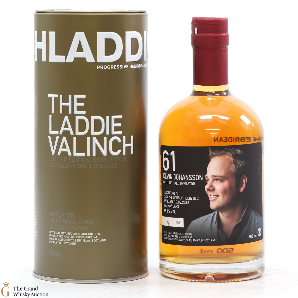 Bruichladdich - 8 Year Old - Valinch 61 - Kevin Johansson
