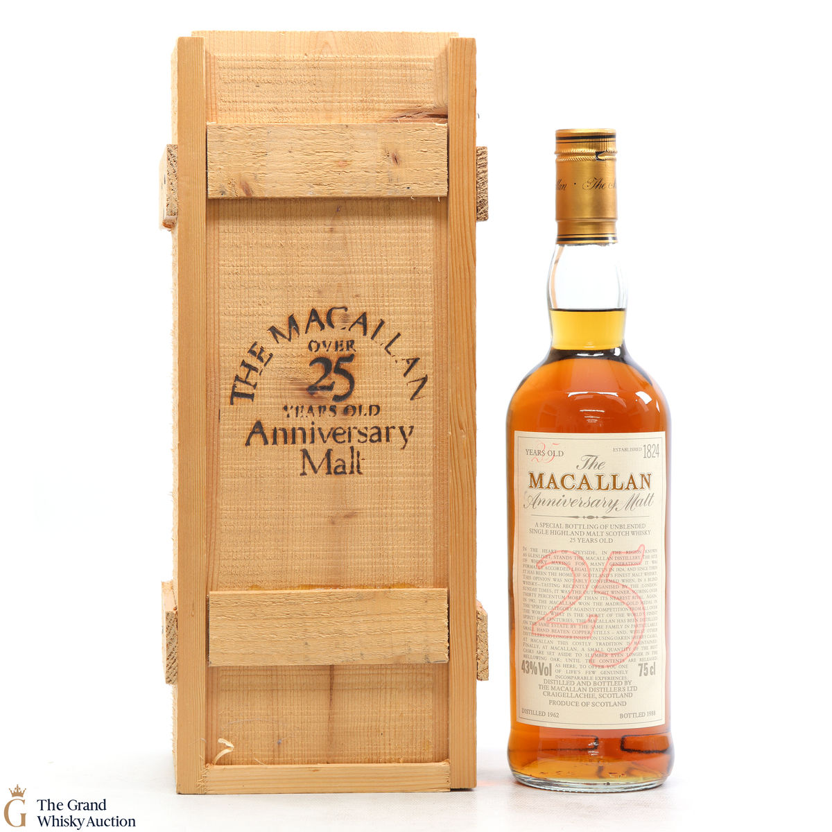 Macallan - 25 Year Old Anniversary Malt (1962)