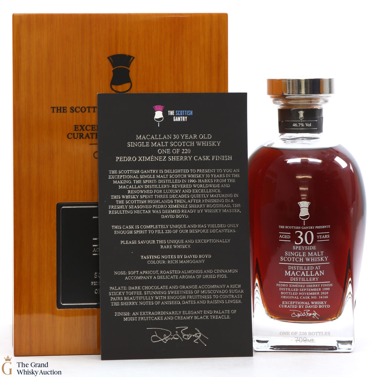 Macallan - 30 Year Old 1990 Scottish Gantry - PX Sherry Cask Finsih