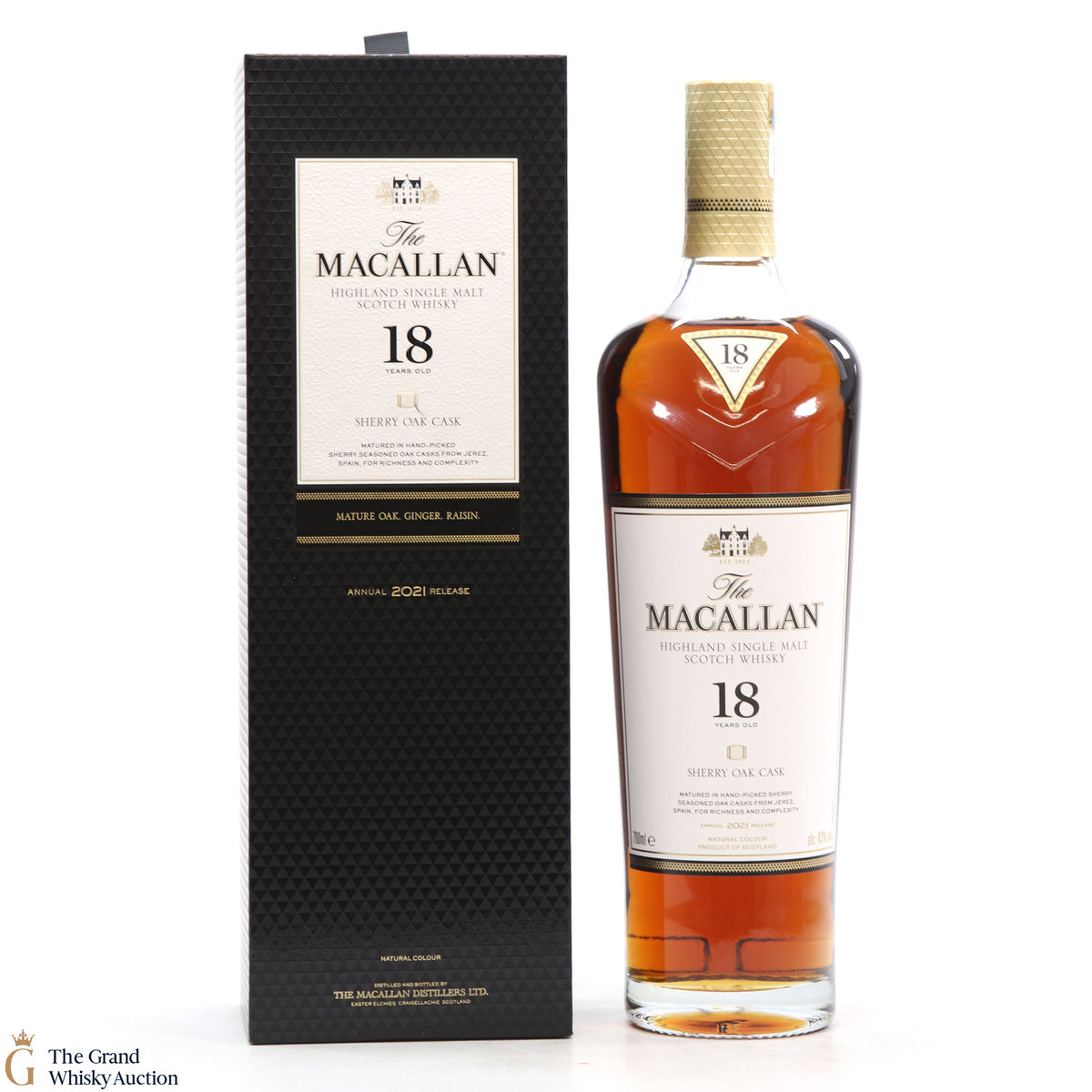 Macallan - 18 Year Old Sherry Oak (2021)