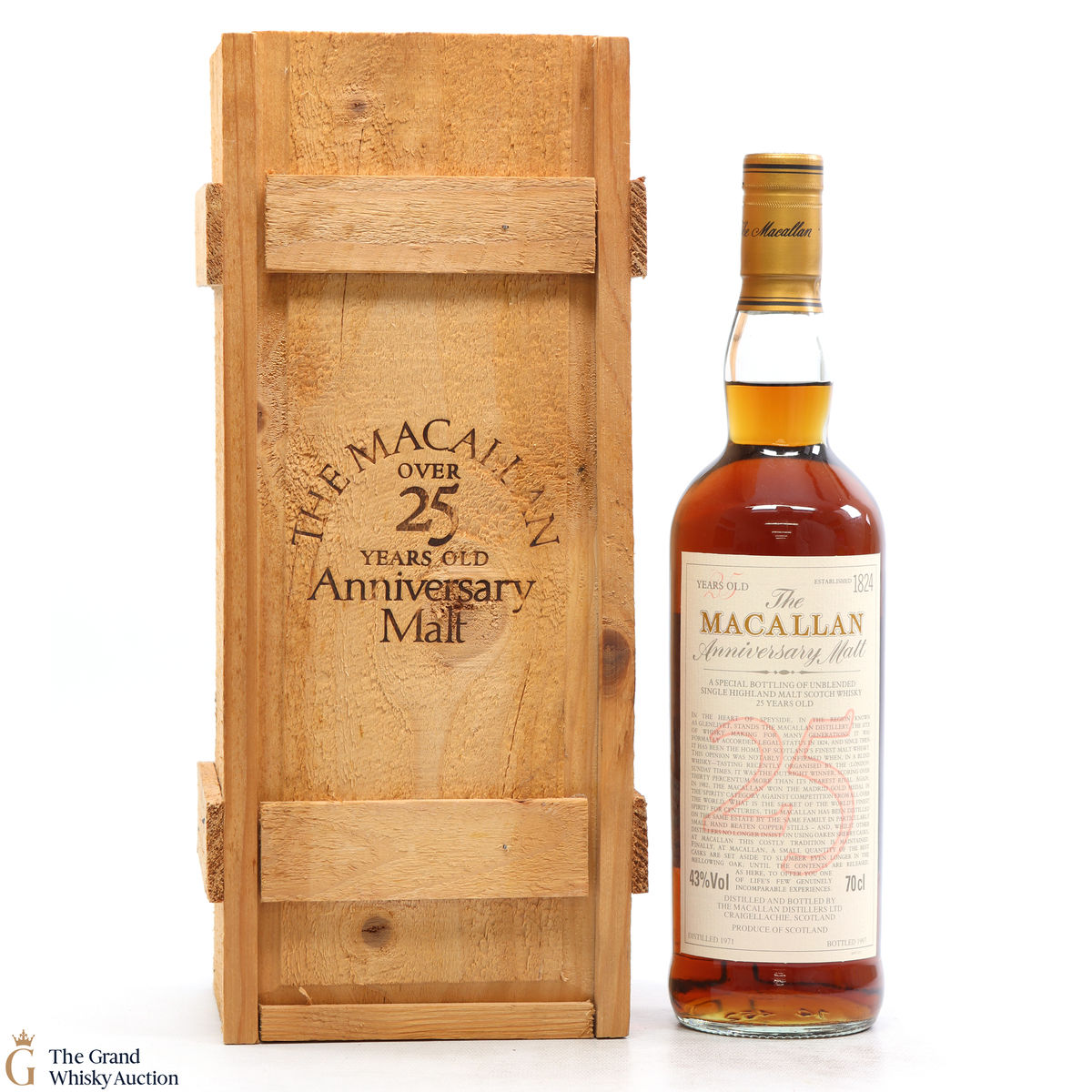 Macallan - 25 Year Old - 1971 Anniversary Malt