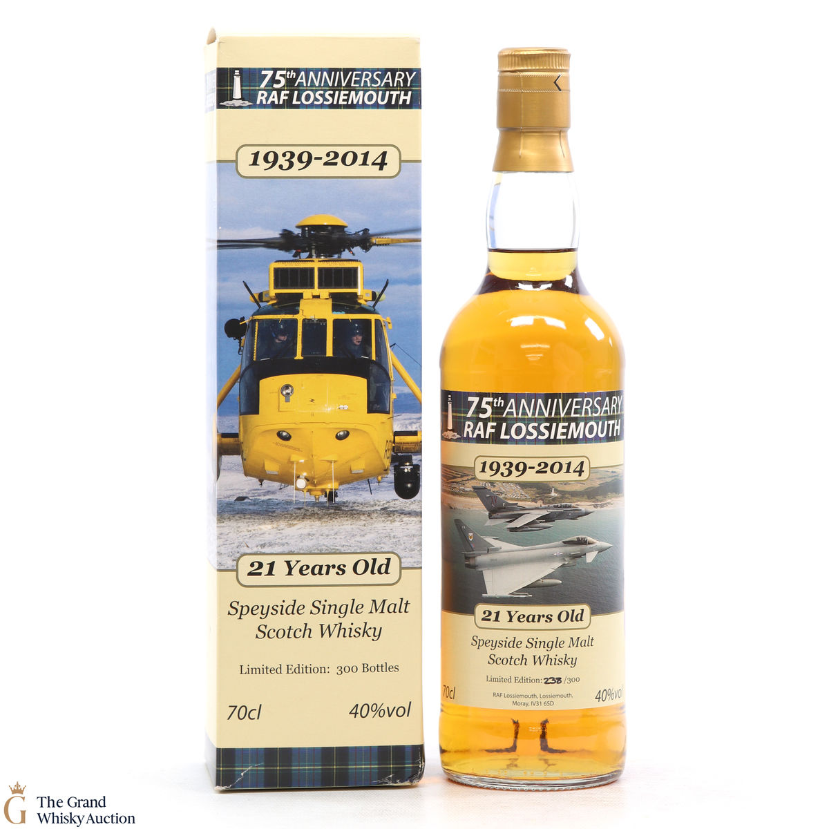 Speyside - 21 Year Old  - Single Malt - RAF Lossiemouth 75th Anniversary