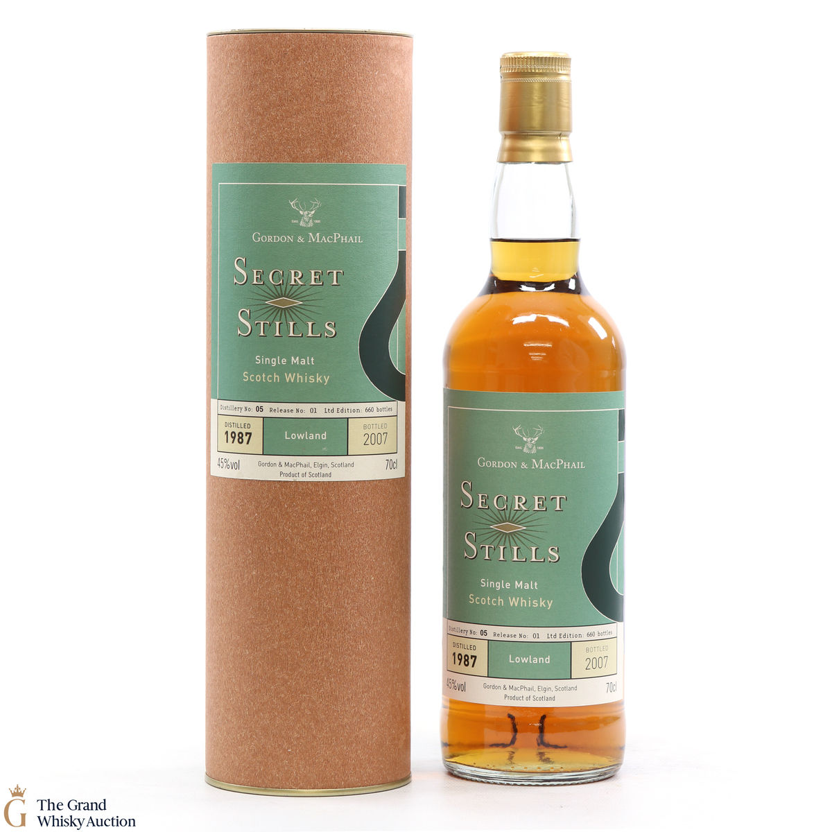 Glenkinchie - 1987 Gordon & MacPhail - Secret Stills 05.01