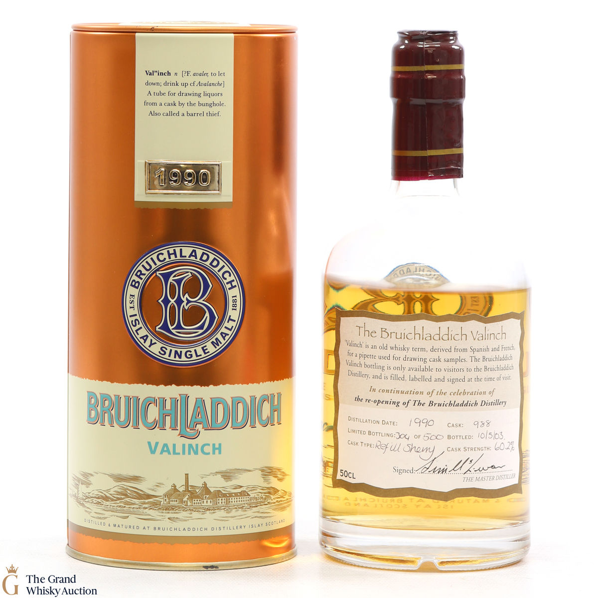 Bruichladdich - 1990 Valinch - Continuation of the Celebration #988