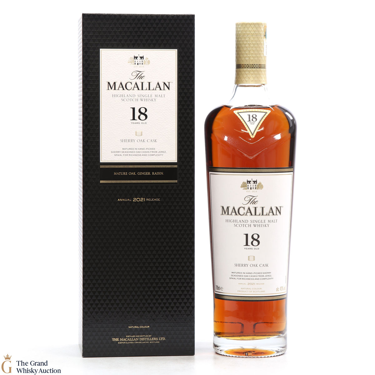 Macallan - 18 Year Old Sherry Oak (2021)