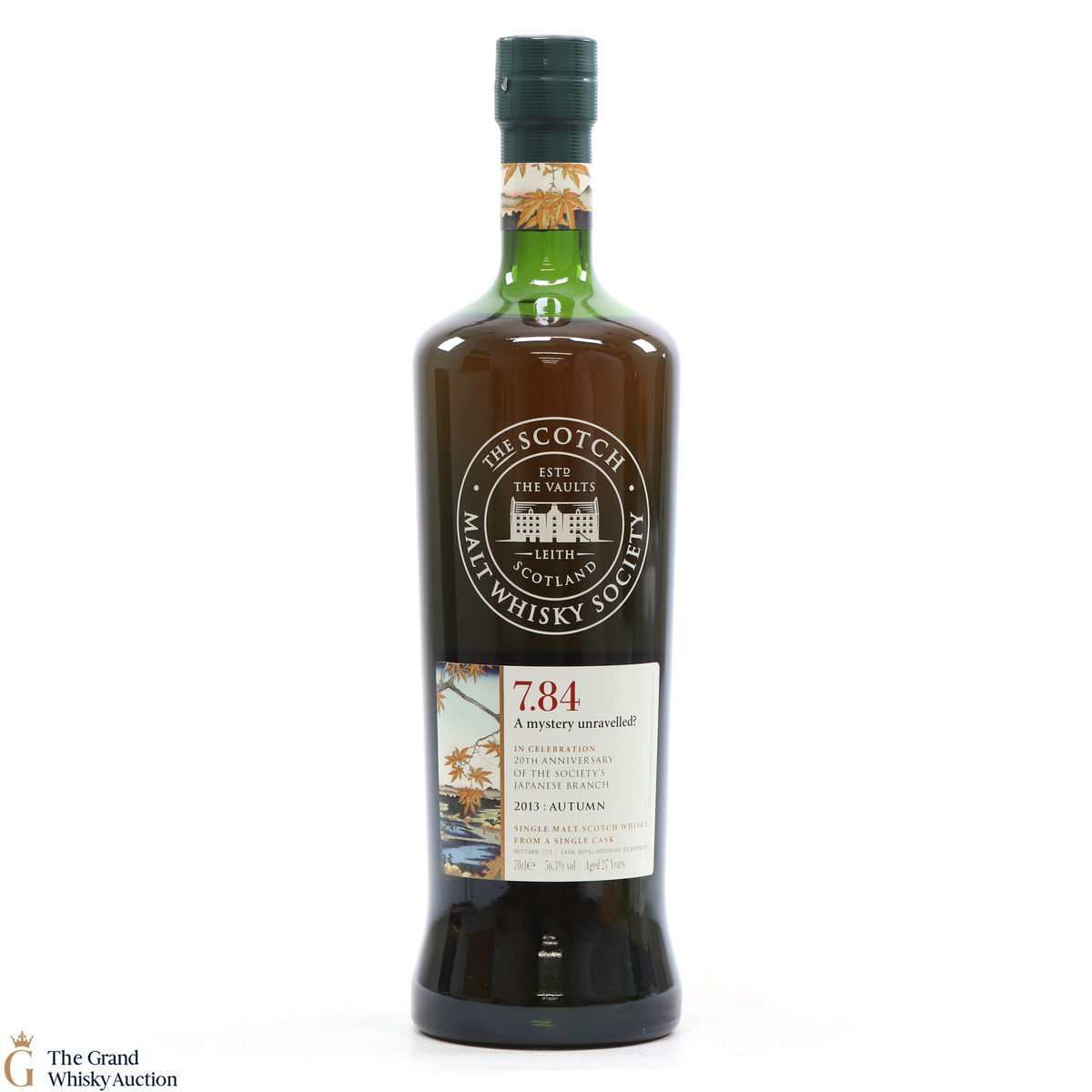 Longmorn - 27 Year Old -  SMWS 7.84 2013 - A Mystery Unravelled? - 20th Anniversary of the Society's Japanese Branch