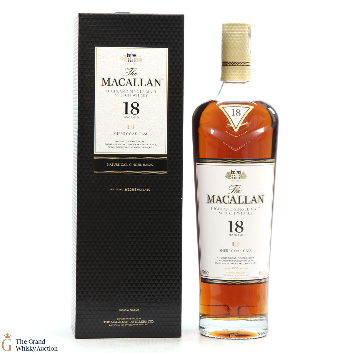 Macallan - 18 Year Old Sherry Oak (2021)