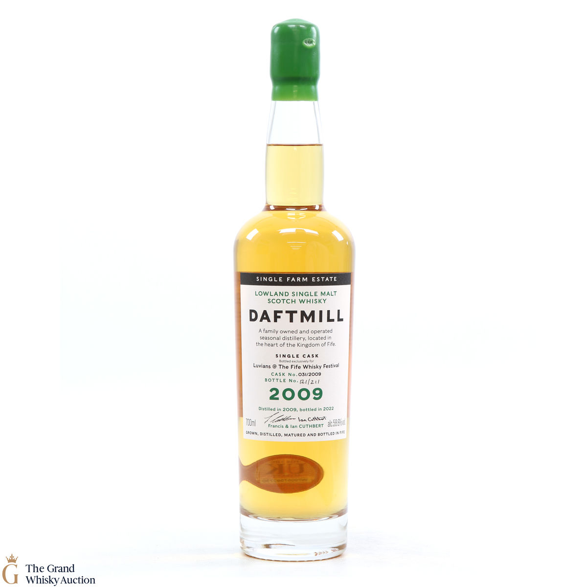 Daftmill - 2009 Single Cask #031 - Luvians Fife Whisky Festival
