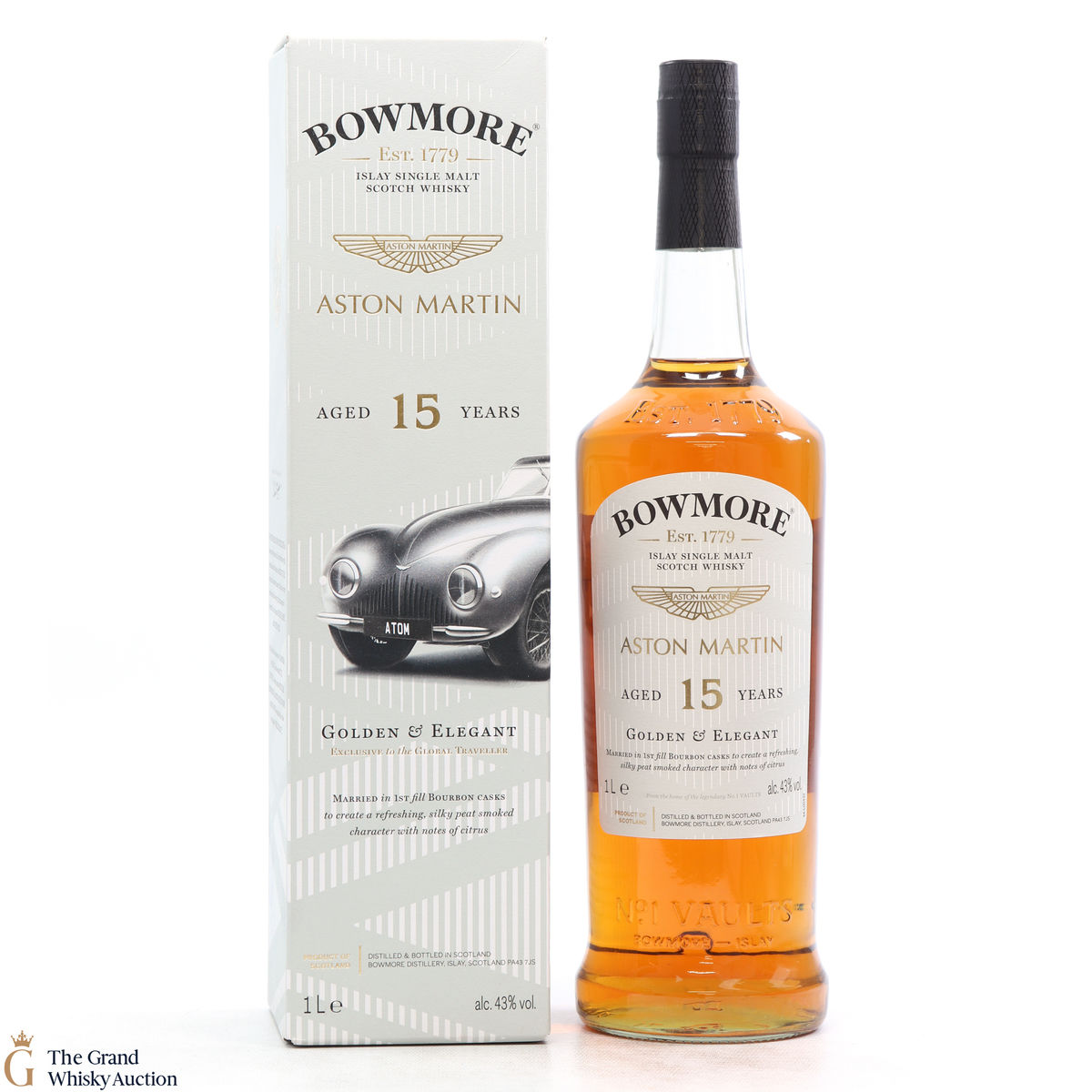 Bowmore - 15 Year Old - Aston Martin 1L