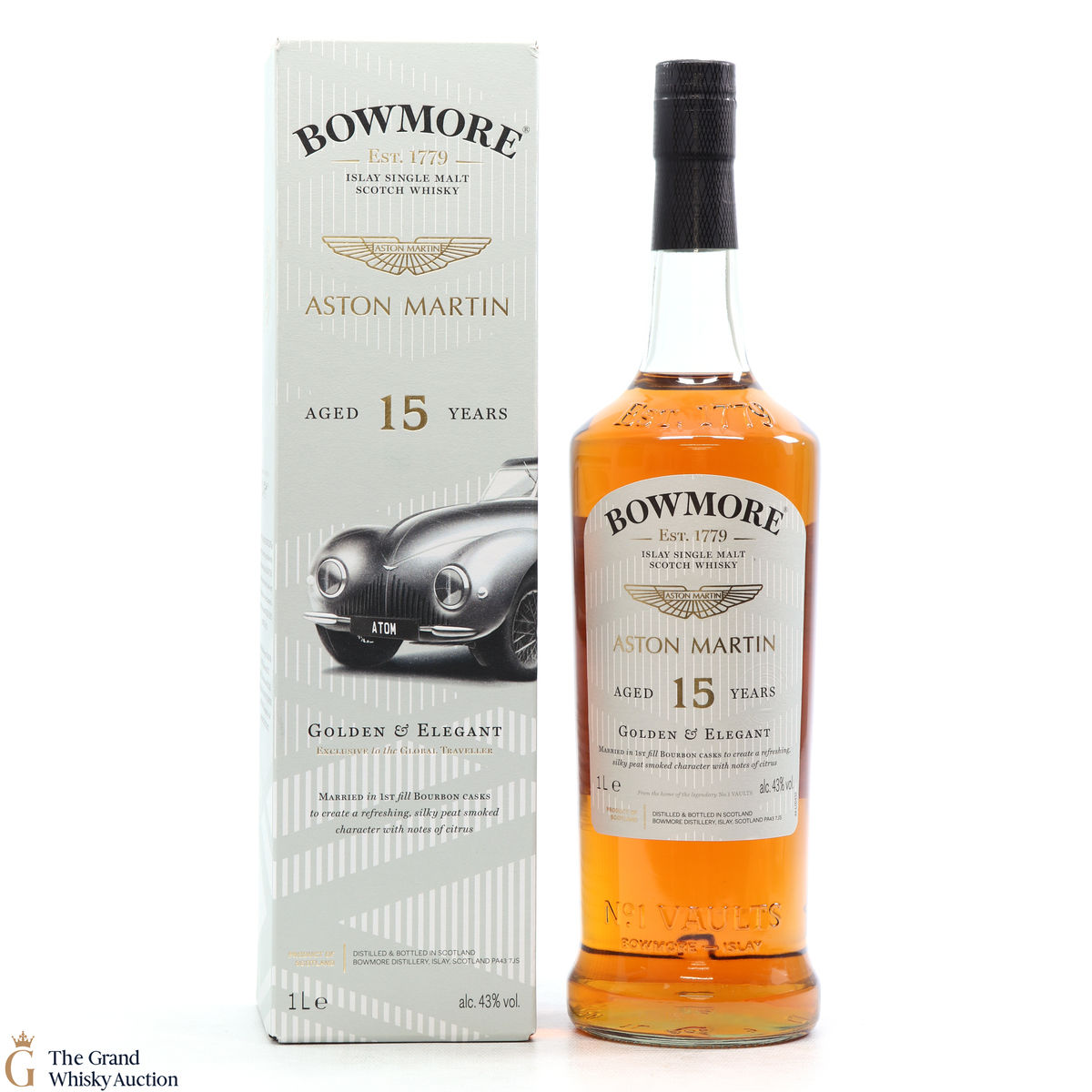Bowmore - 15 Year Old - Aston Martin 1L