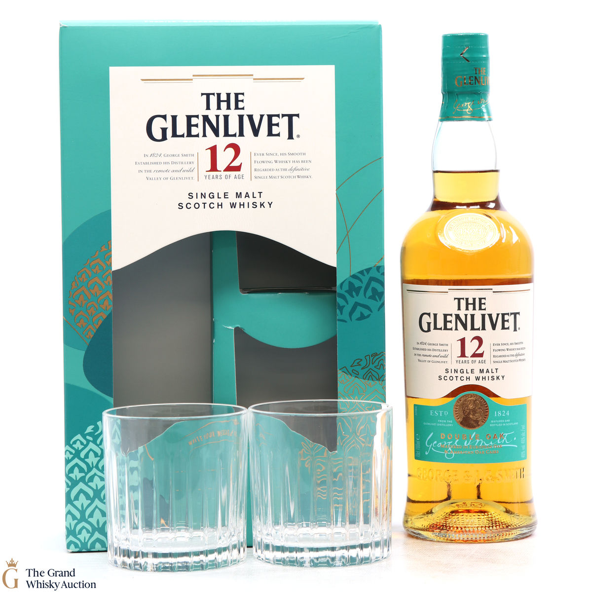 Glenlivet - 12 Year Old Double Oak Gift Set