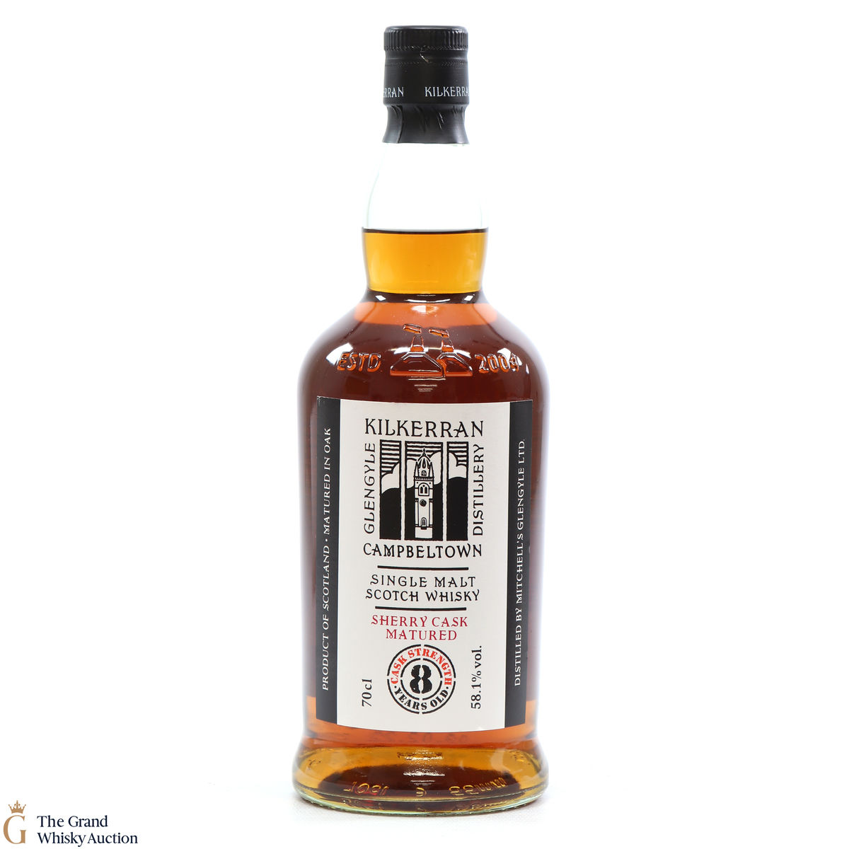 Kilkerran - 8 Year Old - Sherry Oak - Cask Strength 58.1%