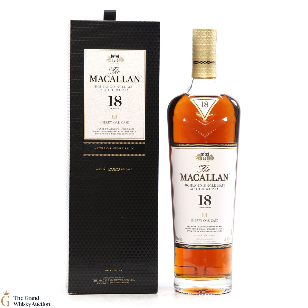 Macallan - 18 Year Old Sherry Oak (2020)
