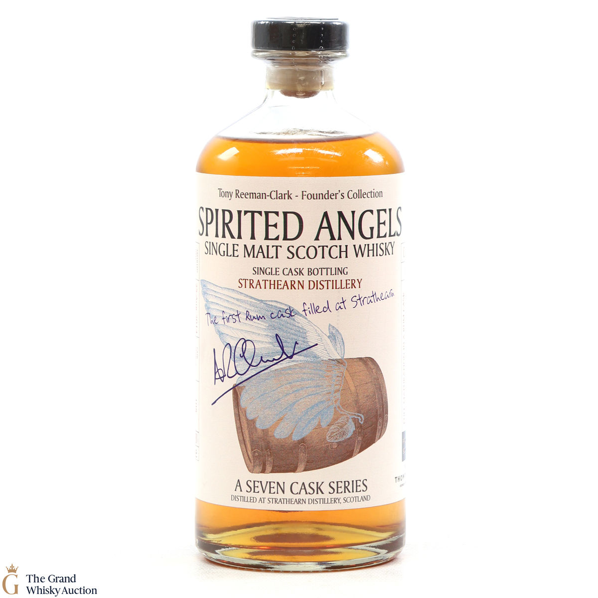 Strathearn - 7 Year Old 2014 - Spirited Angels - Founder Collection - Cask #2 - Thompson Bros