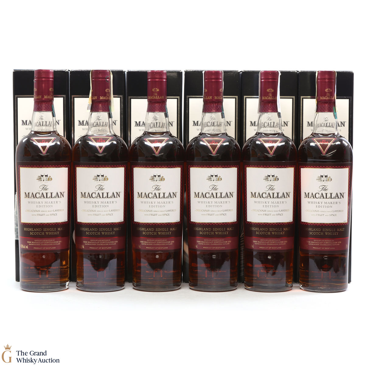 Macallan - Whisky Maker's Edition - Nick Veasey Pillars Collection (6 x 70cl)