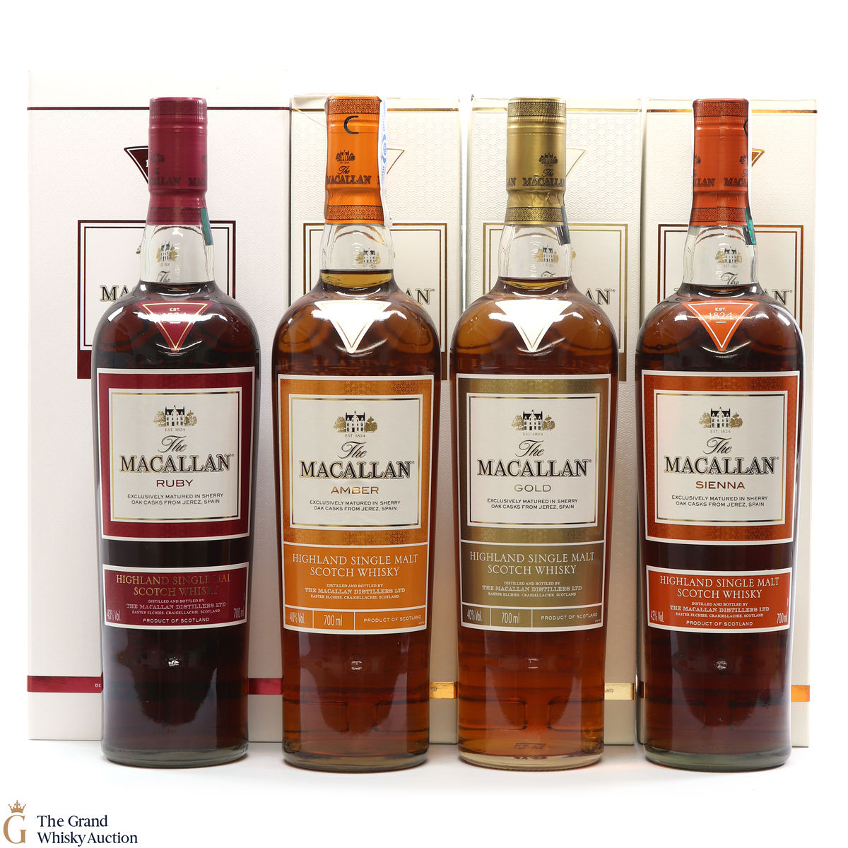 Macallan - The 1824 Series (4 x 70cl)