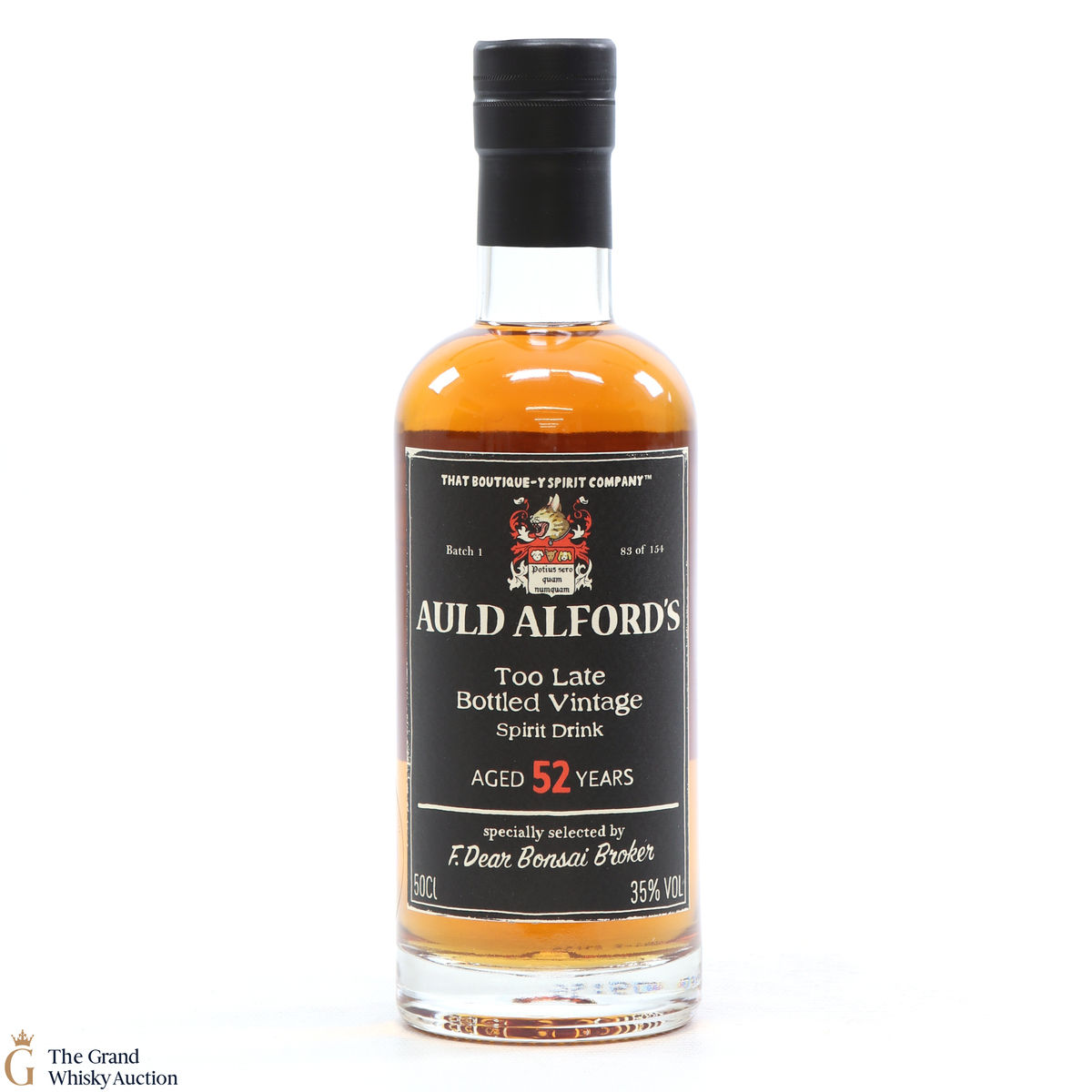 Auld Alford's - Spirit Drink 52 Year Old That Boutique-y Spirit Company Batch #1