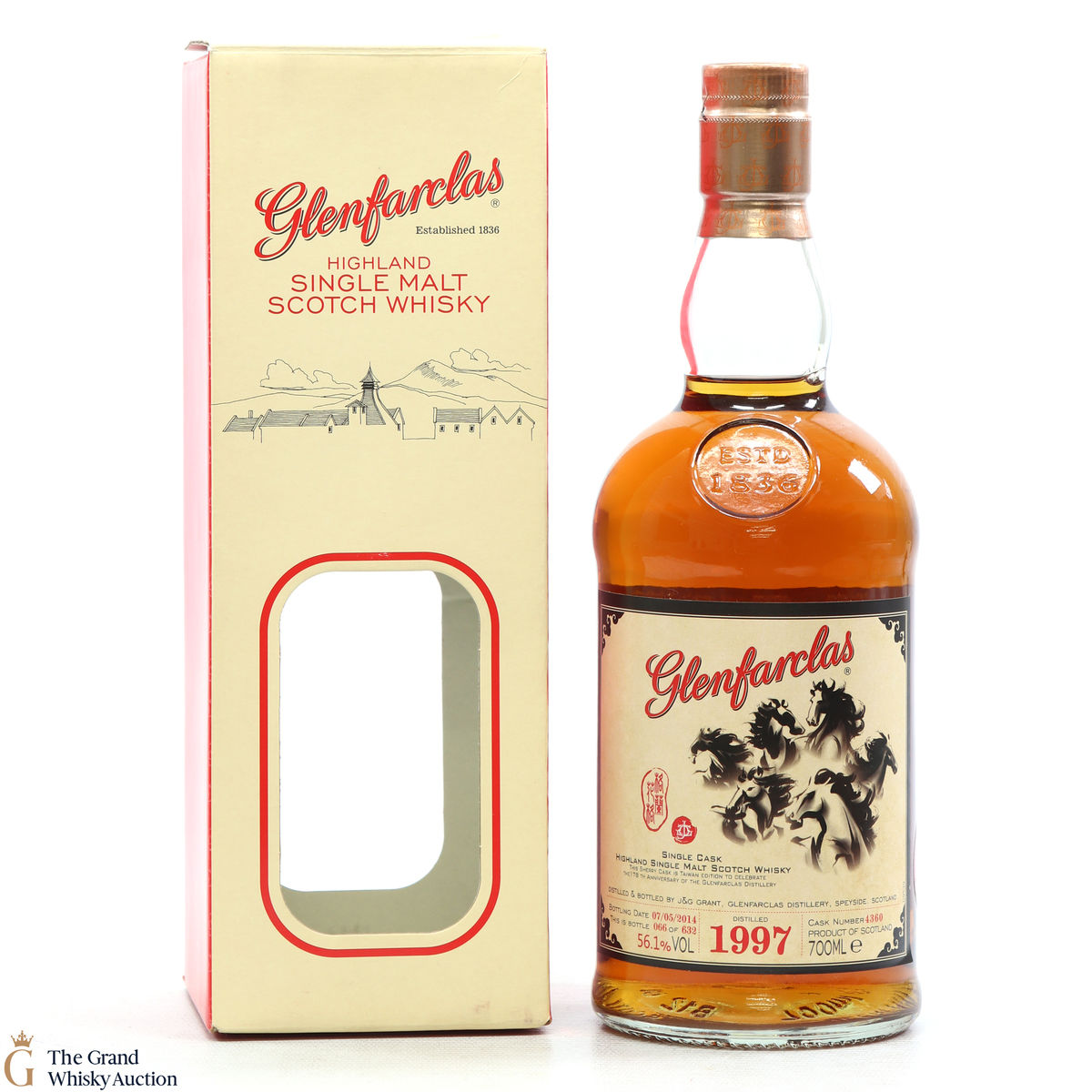 Glenfarclas - 1997 Single Cask #4360 178th Anniversary