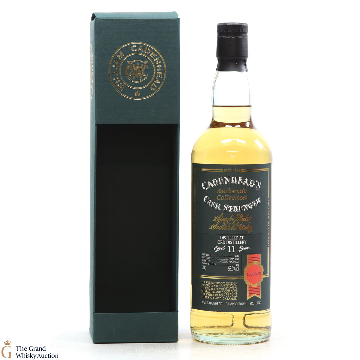 Glen Ord - 11 Year Old 2010 Cadenhead's Cask Strength