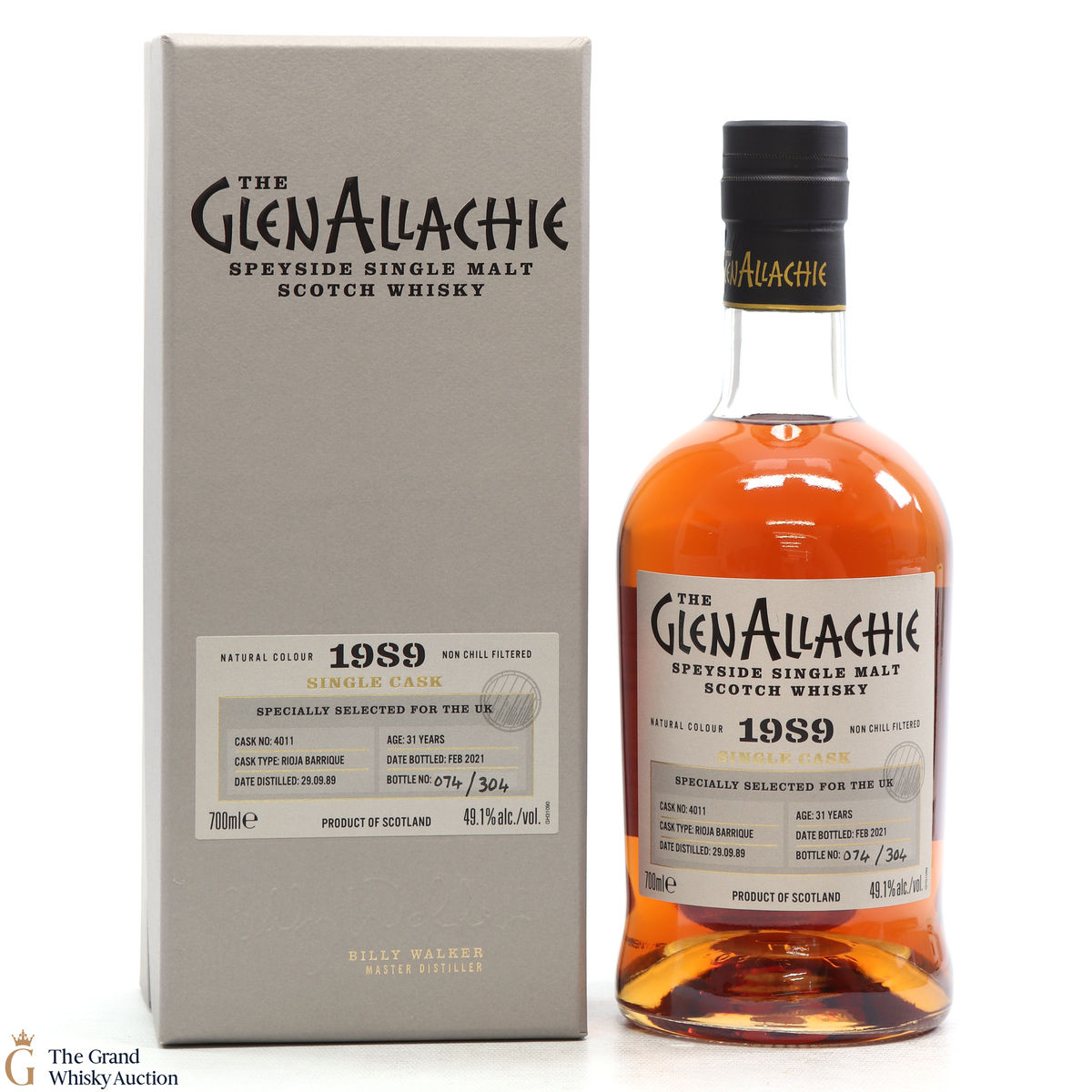 GlenAllachie - 31 Year Old 1989 Single Cask #4011