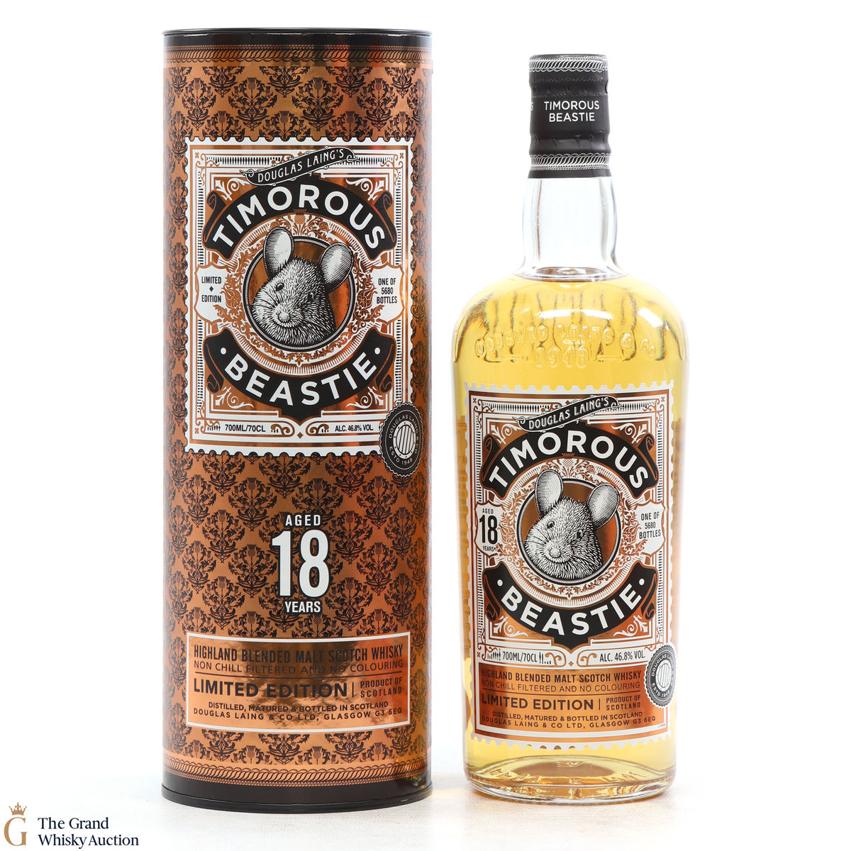 Timorous Beastie  -18 Year Old - Douglas Laing