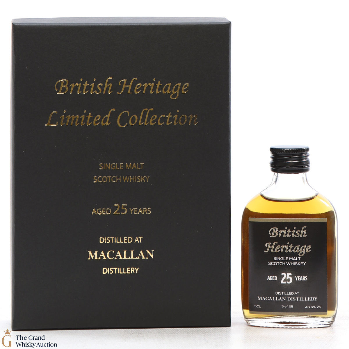 Macallan - 25 Year Old - British Heritage - Giants Causeway 5cl